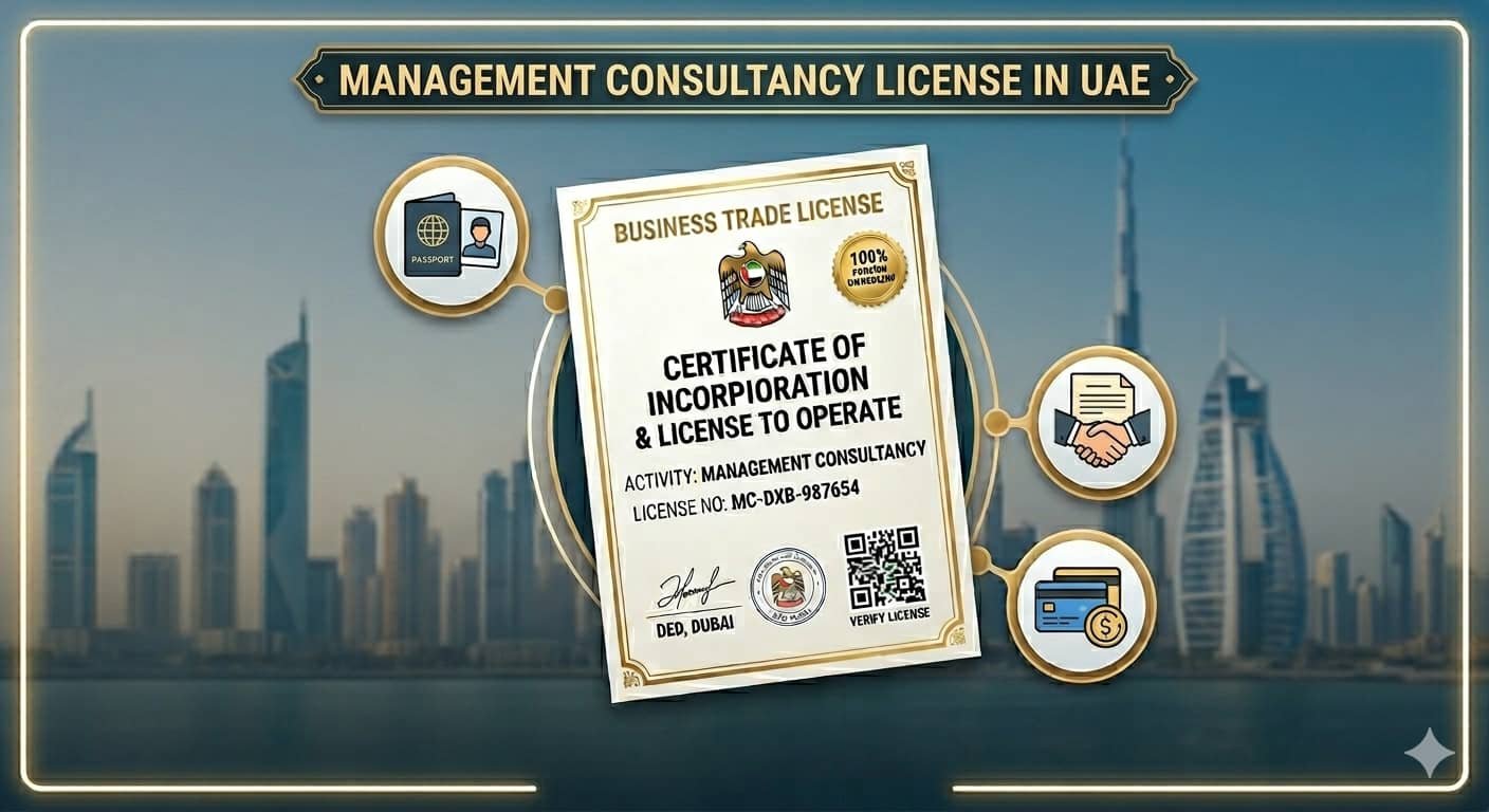 Management Consultancy License in Dubai 2026