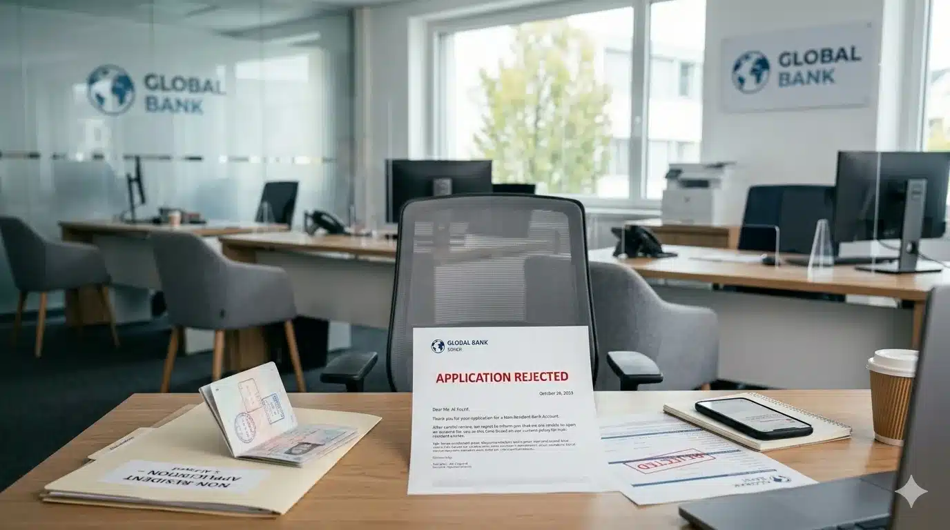 Non-Resident Bank Account Get Rejected
