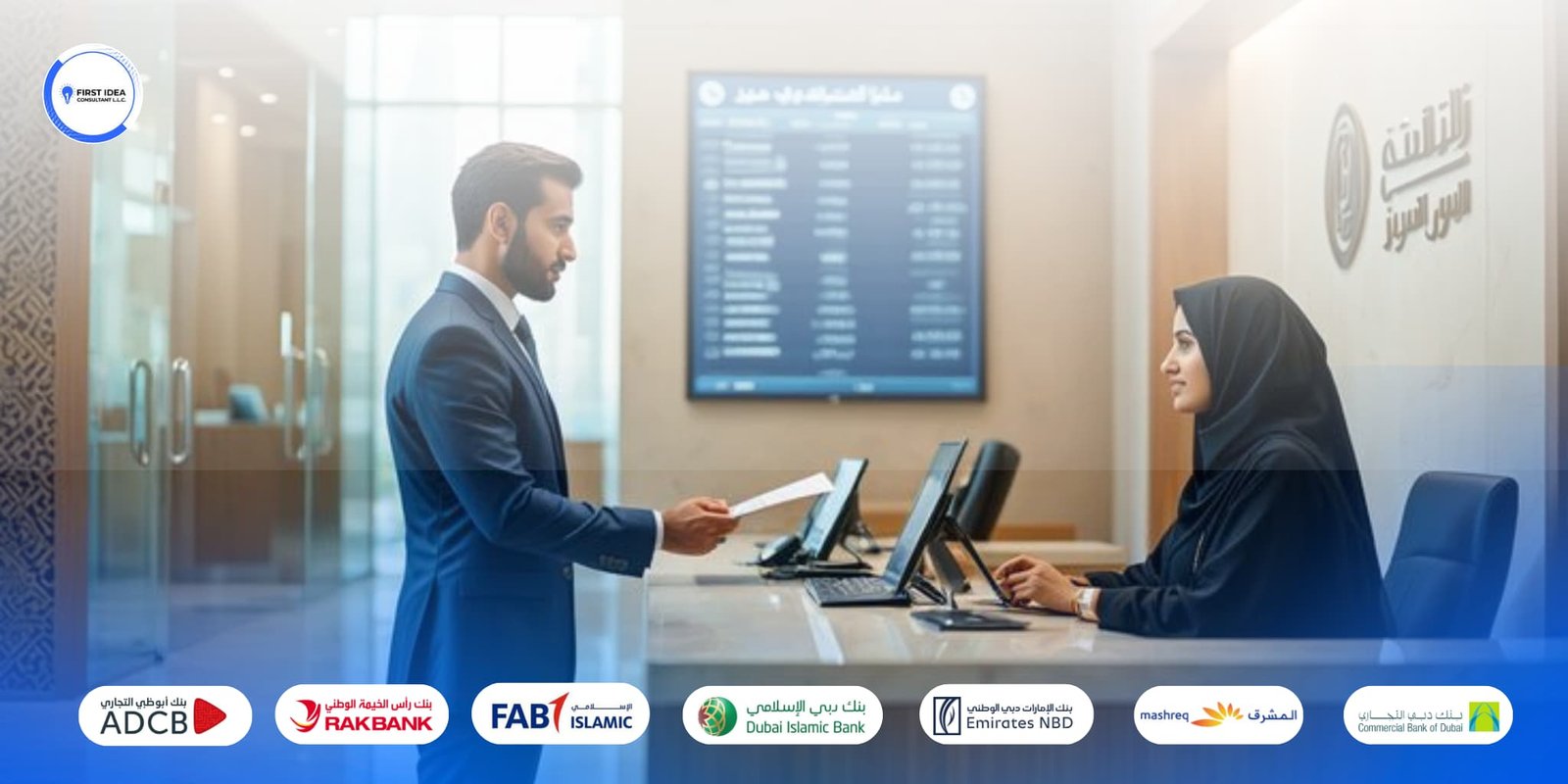 Step-by-step personal bank account opening process in Dubai